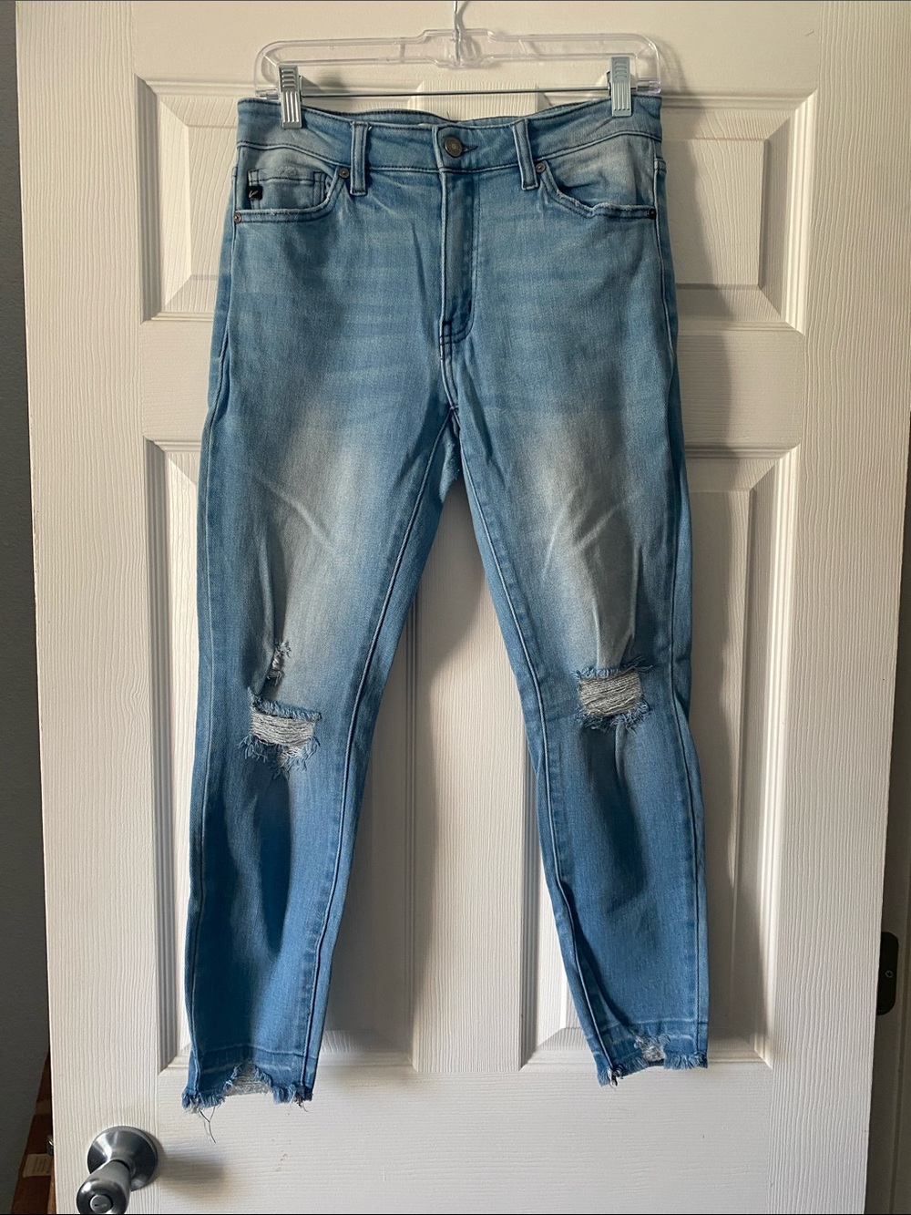 KanCan Light Blue Distressed Skinny Jeans